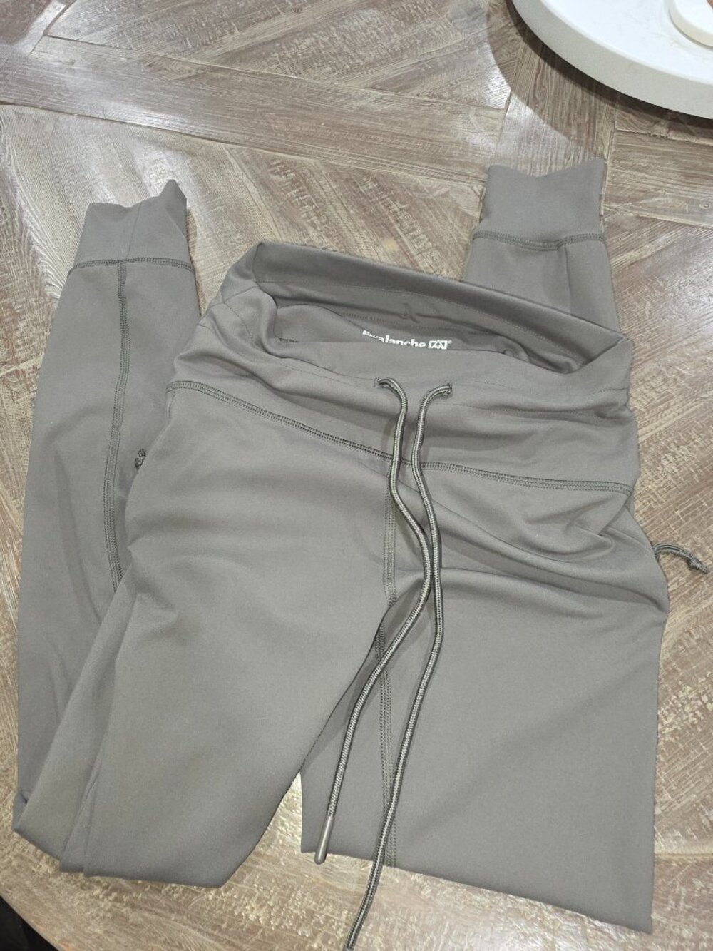 Avalanche Olive Green Jogger Leggings Sz Sm